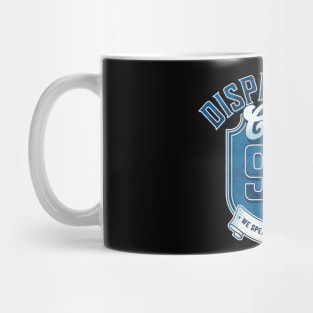 Funny Police 911 Dispatcher Club Thin Gold Line for First Responders Mug